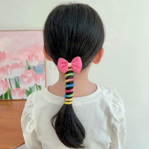3 Pair) Cute Kids Telephone Wire Hair 