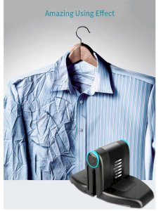 Laundry Mini Handheld Folding Electric Travel Iron with Dry Steam