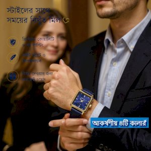 Hot Sale Fashion Leather Strap Style Quartz  Men Watches Top Brand 