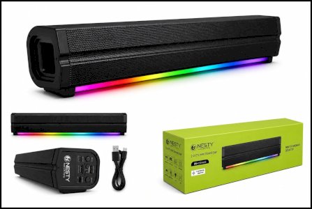 NESTY BM-112 Mini RGB USB Bluetooth Soundbar